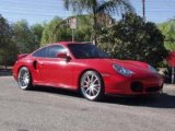 2001 Guards Red Porsche 911 Turbo Coupe #924540