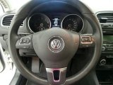 2013 Volkswagen Jetta SE SportWagen Steering Wheel