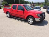 2006 Red Alert Nissan Frontier SE Crew Cab #94395003