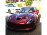 Adrenaline Red Dodge SRT Viper in 2014