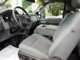 2011 Ford F250 Super Duty XLT SuperCab 4x4 Steel Gray Interior