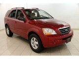 2008 Spicy Red Kia Sorento LX #94428703