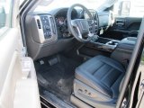 2015 GMC Sierra 3500HD Denali Crew Cab 4x4 Denali Jet Black Interior