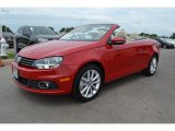 Salsa Red Volkswagen Eos in 2014