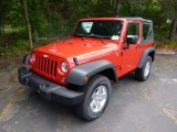 2014 Jeep Wrangler Sport 4x4 Front 3/4 View