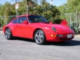 1995 Guards Red Porsche 911 Carrera Coupe #924541