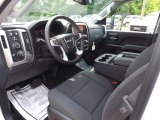 2015 GMC Sierra 3500HD SLE Crew Cab 4x4 Dual Rear Wheel Jet Black Interior