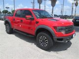 Race Red Ford F150 in 2014