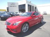 2011 Vibrant Red Infiniti G 37 Journey Coupe #94515755