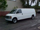 2002 Summit White Chevrolet Express 2500 Extended Commercial Van #9452317