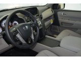 2015 Honda Pilot EX-L Gray Interior