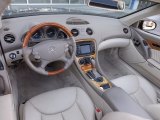 2004 Mercedes-Benz SL 600 Roadster Stone Interior