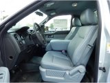 2014 Ford F150 XL Regular Cab Steel Grey Interior