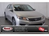 2014 Alabaster Silver Metallic Honda Accord LX Sedan #94591974