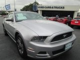 2014 Ingot Silver Ford Mustang V6 Premium Coupe #94592025