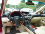 2010 Lexus RX 350 AWD Parchment/Brown Walnut Interior