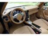 2011 Porsche 911 Turbo S Cabriolet Sand Beige Interior