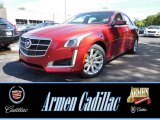 2014 Red Obsession Tintcoat Cadillac CTS Luxury Sedan AWD #94638902