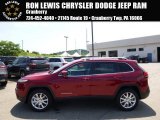 2014 Deep Cherry Red Crystal Pearl Jeep Cherokee Limited 4x4 #94639044