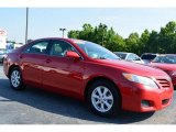 2010 Barcelona Red Metallic Toyota Camry LE V6 #94639127