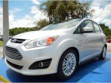 2014 Ford C-Max Hybrid SEL Front 3/4 View