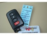 2014 Toyota Highlander Limited Keys