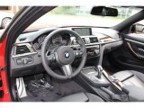 2014 BMW 4 Series 435i xDrive Coupe Black Interior