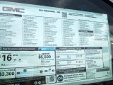 2015 GMC Yukon Denali 4WD Window Sticker