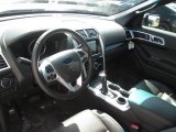 2015 Ford Explorer Limited Charcoal Black Interior