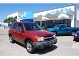 2000 Sunset Red Metallic Chevrolet Tracker 4WD Hard Top #9459698