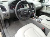 2014 Audi Q7 3.0 TFSI quattro Limestone Gray Interior