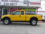 2003 Yellow Chevrolet S10 ZR2 Extended Cab 4x4 #9474768