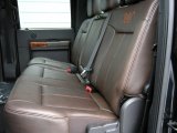 2015 Ford F250 Super Duty King Ranch Crew Cab 4x4 Rear Seat
