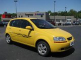 2006 Summer Yellow Chevrolet Aveo LT Hatchback #9476833