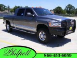 2006 Mineral Gray Metallic Dodge Ram 3500 Laramie Mega Cab 4x4 #9473791