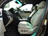 2015 Ford Explorer XLT Medium Light Stone Interior