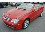 2008 Mercedes-Benz CLK Mars Red