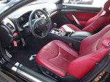 2011 Infiniti G 37 Limited Edition Convertible Monaco Red Interior