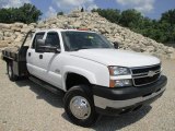 2007 Summit White Chevrolet Silverado 3500HD Classic LT Crew Cab 4x4 Dually #94856167