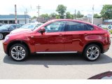 2014 BMW X6 Vermillion Red Metallic