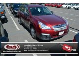 2013 Venetian Red Pearl Subaru Outback 2.5i #94855580