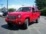 2004 Flame Red Jeep Liberty Limited 4x4 #9464990