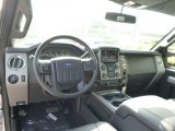 2015 Ford F250 Super Duty Lariat Crew Cab 4x4 Black Interior