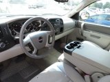 2010 GMC Sierra 1500 SLE Crew Cab 4x4 Dark Titanium/Light Titanium Interior
