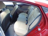 2015 Hyundai Elantra SE Sedan Rear Seat