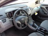 2015 Hyundai Elantra SE Sedan Gray Interior
