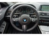 2015 BMW 6 Series 640i Gran Coupe Steering Wheel