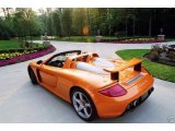 2005 Porsche Carrera GT Metallic Orange Paint to Sample