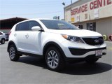 2014 Clear White Kia Sportage LX #94998087