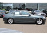 Tasman Green Metallic BMW 5 Series in 2012